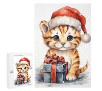 Rompecabezas 1000 PCS para Adultos Jolly Puppy Tiger Rompecabezas para Adultos Juegos Familiares Carrera De Velocidad Manual Regalos para Amigos Y Familiares 1000 PCS