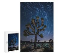 Rompecabezas 1000 PCS para Adultos Joshua Tree Starry Night Rompecabezas para Adultos Juegos Divertidos Vacaciones En Casa Matar El Tiempo para Cumpleaños, Navidad 1000 PCS