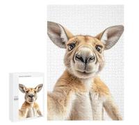 Rompecabezas 1000 PCS para Adultos Kangaroo Selfie Rompecabezas para Adultos Juguetes De Bricolaje Pero Divertidos Y Humorísticos para Cumpleaños, Navidad 1000 PCS