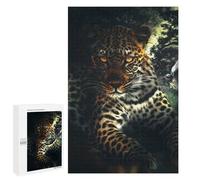 Rompecabezas 1000 PCS para Adultos Leopard and The Bird Rompecabezas para Adultos Juego De Ingenio Regalo De Cumpleaños Ayuda A Ejercitar El Cerebro 1000 PCS