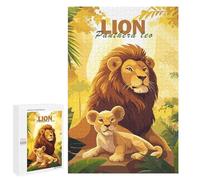 Rompecabezas 1000 PCS para Adultos Lion Family Rompecabezas Juego Familiar Difícil Oferta Difícil como Regalo para Toda La Familia 1000 PCS