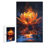 Rompecabezas 1000 PCS para Adultos Lotus Flower Rompecabezas para Adultos Juegos Relajantes Corte De Precisión Oferta como Regalo para Toda La Familia 1000 PCS