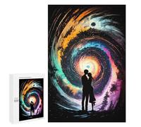 Rompecabezas 1000 PCS para Adultos Love of Galaxy Rompecabezas para Adultos Juegos Familiares Carrera De Velocidad Manual Regalos para Amigos Y Familiares 1000 PCS