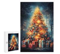 Rompecabezas 1000 PCS para Adultos Merry and Bright Rompecabezas para Adultos Juegos Divertidos Vacaciones En Casa Matar El Tiempo para Cumpleaños, Navidad 1000 PCS