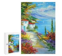 Rompecabezas 1000 PCS para Adultos Midday by The Sea Rompecabezas para Adultos Juegos Divertidos Vacaciones En Casa Matar El Tiempo para Cumpleaños, Navidad 1000 PCS