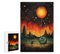 Rompecabezas 1000 PCS para Adultos Monster Balloon Rompecabezas para Adultos Juguete Decoración De Pared Mejora La Memoria Regalo De Cumpleaños, Regalos, 1000 PCS