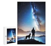 Rompecabezas 1000 PCS para Adultos Night Galaxy Stargazing Rompecabezas para Adultos Juegos Relajantes Corte De Precisión Oferta como Regalo para Toda La Familia 1000 PCS