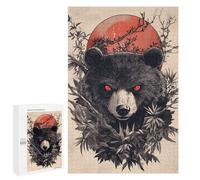 Rompecabezas 1000 PCS para Adultos Panda Bear Sunset Japan Rompecabezas para Adultos Juguetes De Bricolaje Pero Divertidos Y Humorísticos para Cumpleaños, Navidad 1000 PCS