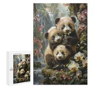 Rompecabezas 1000 PCS para Adultos Panda Paradise Rompecabezas para Adultos Juguetes De Bricolaje Pero Divertidos Y Humorísticos para Cumpleaños, Navidad 1000 PCS