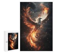 Rompecabezas 1000 PCS para Adultos Phoenix in Flames Rompecabezas Juego Familiar Difícil Oferta Difícil como Regalo para Toda La Familia 1000 PCS