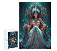 Rompecabezas 1000 PCS para Adultos Queen of The Sea Rompecabezas para Adultos Juego De Ingenio Una Obra De Arte Diversión En Casa Actividades, 1000 PCS
