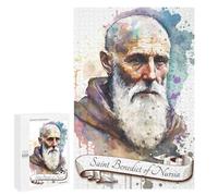 Rompecabezas 1000 PCS para Adultos Saint Benedict Benedictine Rompecabezas para Adultos Juguetes De Bricolaje Pero Divertidos Y Humorísticos para Cumpleaños, Navidad 1000 PCS