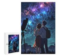 Rompecabezas 1000 PCS para Adultos Shared Wonder Under Star Rompecabezas para Adultos Juegos Familiares Carrera De Velocidad Manual Regalos para Amigos Y Familiares 1000 PCS