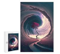 Rompecabezas 1000 PCS para Adultos Spiral Path to The Tree of Dreams Rompecabezas para Adultos Juguete Decoración De Pared Decoración Perfecta Regalos para Reducir El Estrés 1000 PCS