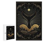 Rompecabezas 1000 PCS para Adultos Tarot The Wale Rompecabezas para Adultos Juguete Decoración De Pared Mejora La Memoria Regalo De Cumpleaños, Regalos, 1000 PCS