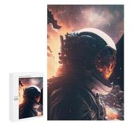 Rompecabezas 1000 PCS para Adultos The Last Astronaut Rompecabezas para Adultos Juego De Ingenio Regalo De Cumpleaños Ayuda A Ejercitar El Cerebro 1000 PCS