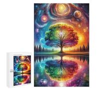 Rompecabezas 1000 PCS para Adultos Tree of The Spirit Rompecabezas para Adultos Juegos Familiares Carrera De Velocidad Manual Regalos para Amigos Y Familiares 1000 PCS
