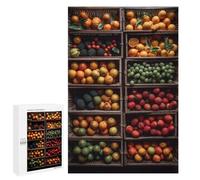 Rompecabezas 1000 PCS para Adultos Tropical Fruit Market Rompecabezas para Adultos Juegos Familiares Carrera De Velocidad Manual Regalos para Amigos Y Familiares 1000 PCS