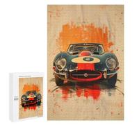 Rompecabezas 1000 PCS para Adultos Vintage Racing Car Art Rompecabezas para Adultos Juguete Decoración De Pared Decoración Perfecta Regalos para Reducir El Estrés 1000 PCS