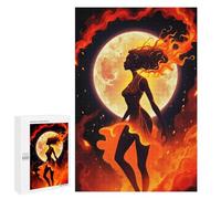Rompecabezas 1000 PCS para Adultos Walk Through The Fire Rompecabezas para Adultos Juegos Relajantes Corte De Precisión Oferta como Regalo para Toda La Familia 1000 PCS