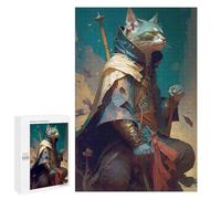 Rompecabezas 1000 PCS para Adultos Warrior Cat'S Journey Rompecabezas para Adultos Juegos Divertidos Vacaciones En Casa Matar El Tiempo para Cumpleaños, Navidad 1000 PCS