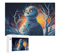 Rompecabezas 1000 PCS para Adultos Whimsical Ghostly Figure in A Surreal Forest Rompecabezas para Adultos Juegos Relajantes Decoración Perfecta como Regalo para Toda La Familia 1000 PCS