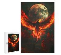 Rompecabezas 1000 PCS Phoenix Full Moon Rompecabezas para Adultos Juguete Decoración De Pared Regalo De Cumpleaños Oferta como Regalos para Toda La Familia 1000 PCS