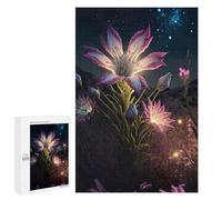 Rompecabezas 1000 PCS Pink and White Lily Flower Rompecabezas para Adultos Juguete Decoración De Pared Regalo De Cumpleaños Oferta como Regalos para Toda La Familia 1000 PCS