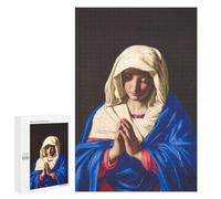 Rompecabezas 1000 PCS Praying Virgin Mary Painting Rompecabezas para Adultos Juguete Decoración De Pared Regalo De Cumpleaños Oferta como Regalos para Toda La Familia 1000 PCS