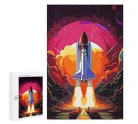 Rompecabezas 1000 PCS Rocket Space Rompecabezas para Adultos Juguete Decoración De Pared Regalo De Cumpleaños Oferta como Regalos para Toda La Familia 1000 PCS