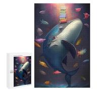 Rompecabezas 1000 PCS The Dancing Whale Rompecabezas para Adultos Juguete Decoración De Pared Regalo De Cumpleaños Oferta como Regalos para Toda La Familia 1000 PCS