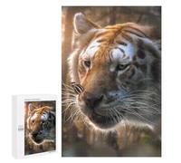 Rompecabezas 1000 PCS White Tiger and Butterfly Rompecabezas para Adultos Juguete Decoración De Pared Patrón De Ensamblaje Oferta como Regalos para Toda La Familia 1000 PCS