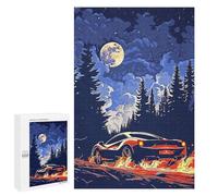 Rompecabezas 1000 PCS Wild Race In Forest Rompecabezas para Adultos Juguete Decoración De Pared Patrón De Ensamblaje Oferta como Regalos para Toda La Familia 1000 PCS