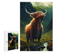 Rompecabezas 1000 PCS Yak Rompecabezas para Adultos Juguete Decoración De Pared Patrón De Ensamblaje Oferta como Regalos para Toda La Familia 1000 PCS