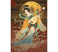 Rompecabezas 1000 Piezas - Ancient Chinese Legendss Dunhuang Murals Painting - Juguetes para Adultos Fun Challenge - para Rompecabezass para Elderly Adults - Decoración del Hogaration Wn298Zk