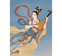 Rompecabezas 1000 Piezas - Ancient Chinese Legendss Dunhuang Murals Painting - Juguetes para Adultos Fun Challenge - para Rompecabezass para Elderly Adults - Decoración del Hogaration Wn297Zk