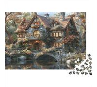 Rompecabezas 1000 Piezas De Cartón Grueso Puzzle Anti Estrés Adultos para Juego De Cooperación como Regalo Original 38x26cm/1000pcs