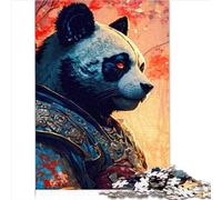 Rompecabezas 1000 Piezas Guerreros Panda, Rompecabezas Madera para niños 14 años en adelante, Juguete Educativo Intelectual descomprimido, 1000 Piezas (50 x 75 cm)
