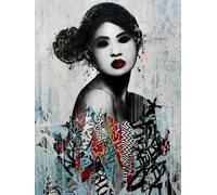 Rompecabezas 1000 Piezas - Japanese Street Arte Graffiti Póster Pictures Póster - Rompecabezass Irregulares - Juegos De Memoria para Adultos - Juguetes Familiares Antiestrés Wd01Zt