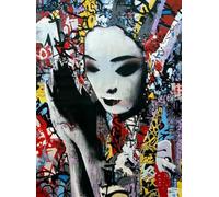 Rompecabezas 1000 Piezas - Japanese Street Arte Graffiti Póster Pictures Póster - Rompecabezass Irregulares - Juegos De Memoria para Adultos - Juguetes Familiares Antiestrés Wd01Zt