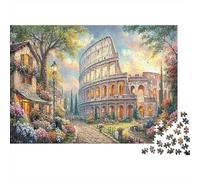 Rompecabezas 1000 Piezas Paloma Colorida en el Jardín Art Print Estéticos Y Desafiantes De Desafío Duro Imposible Juguete Educativo Decoración del Hogar Adultos