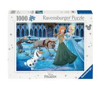 Ravensburger - Puzzle 1000 Piezas Disney Frozen | Puzles 1000 Adultos y Niños | Puzzle Disney de Niños a Partir de 14 Años o Más | Puzzles para Adultos | 70x50cm | Edición Coleccionista