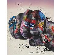 Rompecabezas 1000 Piezas - Street Art Graffiti Hands Posters - Colourful Abstract Rompecabezas - Decoración De Paredes - Juego De Desafío De Rompecabezas para Adultos - Pk184Zw