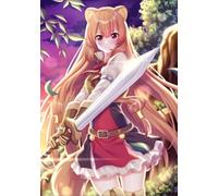 Rompecabezas 1000 Piezas ，The Rising of The Shield Heross Japanese Anime Art Picture ，para Rompecabezas para Adultos Juego Antiestrés ， Rompecabezas Colores Gifts Sq187Zy CYQFEZ