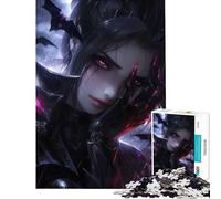 Rompecabezas 1000 Vampiros a la Luz de la Luna Juegos Educativos para Juegos de Desafíos Juguetes Excelentes Regalos y Juguetes para Pasar el Tiempo en Casa (Tamaño 38x26cm)
