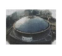 Rompecabezas 1000pcs(38x26cm) para Adultos Caesars Superdome Stadium Rompecabezas Juegos Relajantes Corte De Precisión Cumpleaños 1000pcs(38x26cm)