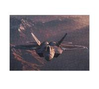 Rompecabezas 1000pcs(38x26cm) para Adultos F22 Raptor on Recon Rompecabezas para Adultos Juegos Familiares Decoración De Pared Regalos para Reducir El Estrés 1000pcs(38x26cm)