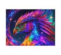 Rompecabezas 1000pcs(52x38cm) para Adolescentes Galactic Phoenix Art Print Rompecabezas para Adultos Juguetes Antiestrés Decoración del Hogar Desafiante De Completar 1000pcs(52x38cm)