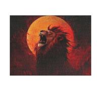 Rompecabezas 1000pcs(52x38cm) para Adolescentes Roar of The Lion Rompecabezas para Adultos Juguetes Antiestrés Mejora La Memoria 1000pcs(52x38cm)