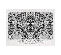 Rompecabezas 1000pcs(52x38cm) para Adolescentes William Morris Windrush Black & White Rompecabezas para Adultos Juguetes Antiestrés Decoración del Hogar Desafiante De Completar 1000pcs(52x38cm)